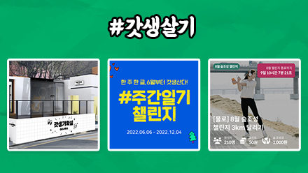 MZ세대 저격 탕탕! 갓생 마케팅 사례 모음