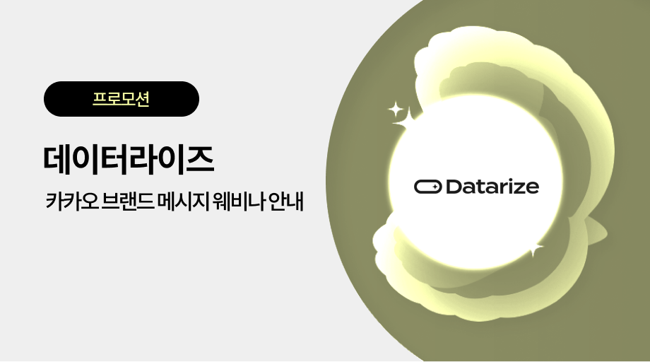 데이터라이즈 웨비나